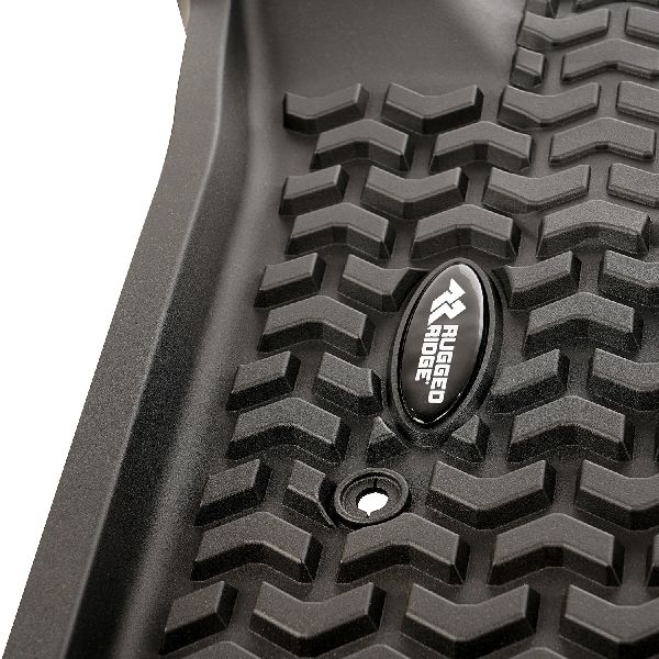 2019-2020 Chevrolet Silverado 1500 Floor Mat Set - Front (Rugged Ridge)
