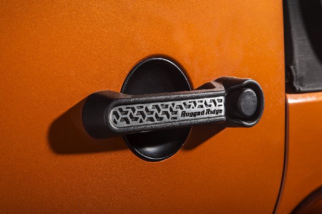 2007-2017 Jeep Wrangler Exterior Door Handle Trim (Rugged Ridge)
