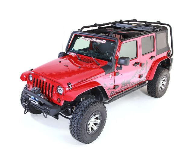 2007-2017 Jeep Wrangler Roof Rack (Rugged Ridge)