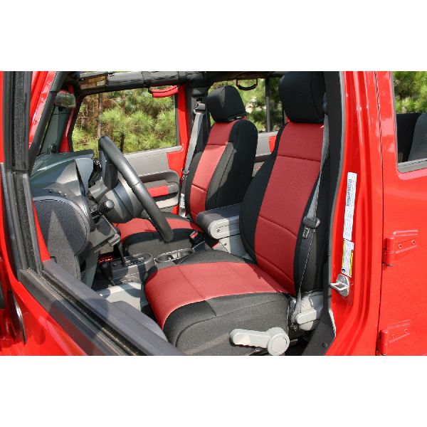 2007-2012 Jeep Wrangler Seat Cover - Front (Rugged Ridge)