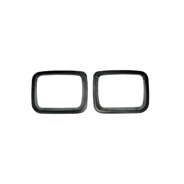 1987-1995 Jeep Wrangler Headlight Bezel Set (Rugged Ridge)