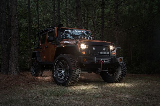 2007-2017 Jeep Wrangler Off-Road Light (Rugged Ridge)