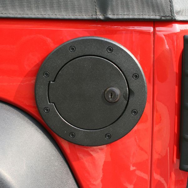 2007-2017 Jeep Wrangler Fuel Door Cover (Rugged Ridge)