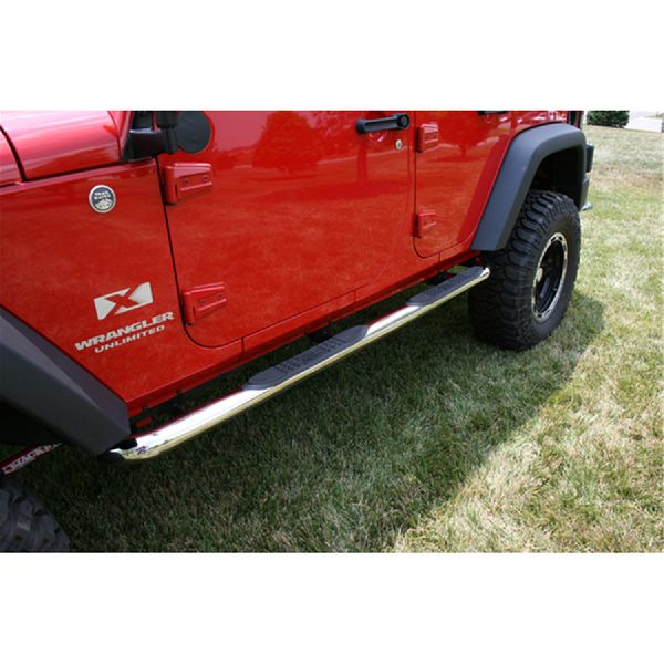 2007-2017 Jeep Wrangler Step Nerf Bar (Rugged Ridge)