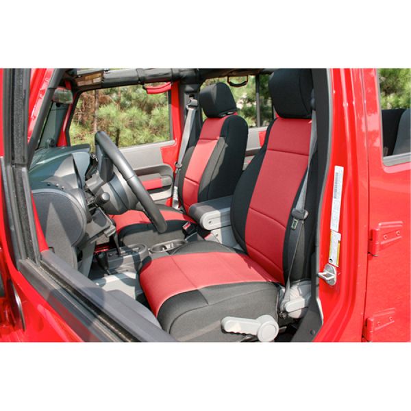2011-2017 Jeep Wrangler Seat Cover - Front (Rugged Ridge)