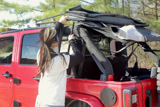 2007-2012 Jeep Wrangler Soft Top Hardware Kit (Rugged Ridge)