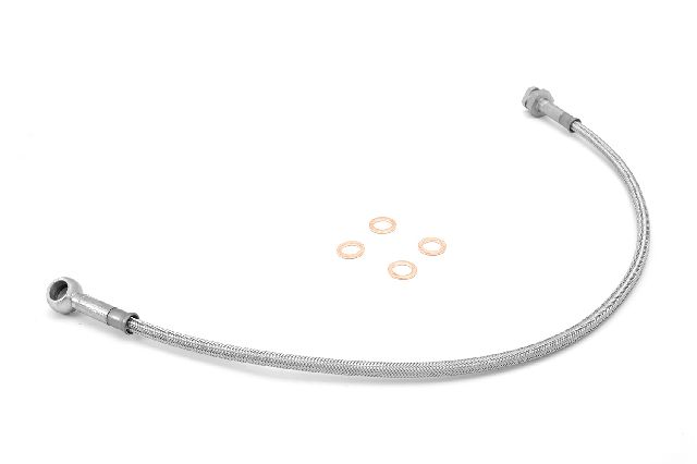 1976-1981 Jeep CJ7 Brake Hydraulic Hose - Front (Rugged Ridge)