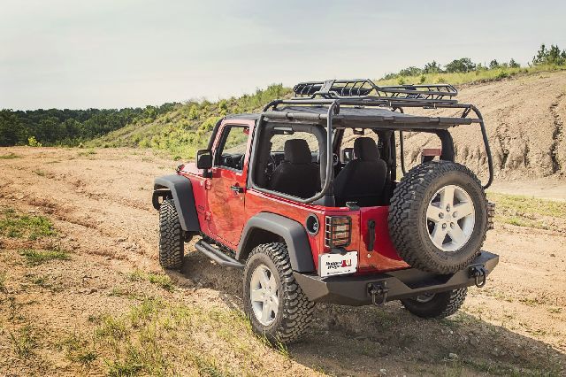 2007-2017 Jeep Wrangler Bumper - Rear (Rugged Ridge)