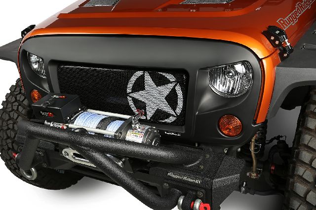 2007-2017 Jeep Wrangler Grille (Rugged Ridge)