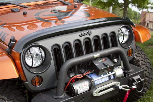 2007-2017 Jeep Wrangler Hood Deflector (Rugged Ridge)