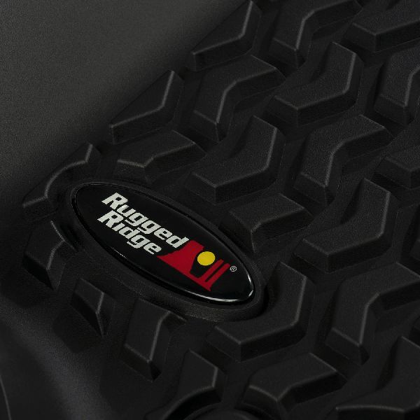 2018-2023 Jeep Wrangler Floor Mat Set - Rear (Rugged Ridge)