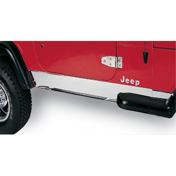 1987-1995 Jeep Wrangler Rocker Panel Guard (Rugged Ridge)