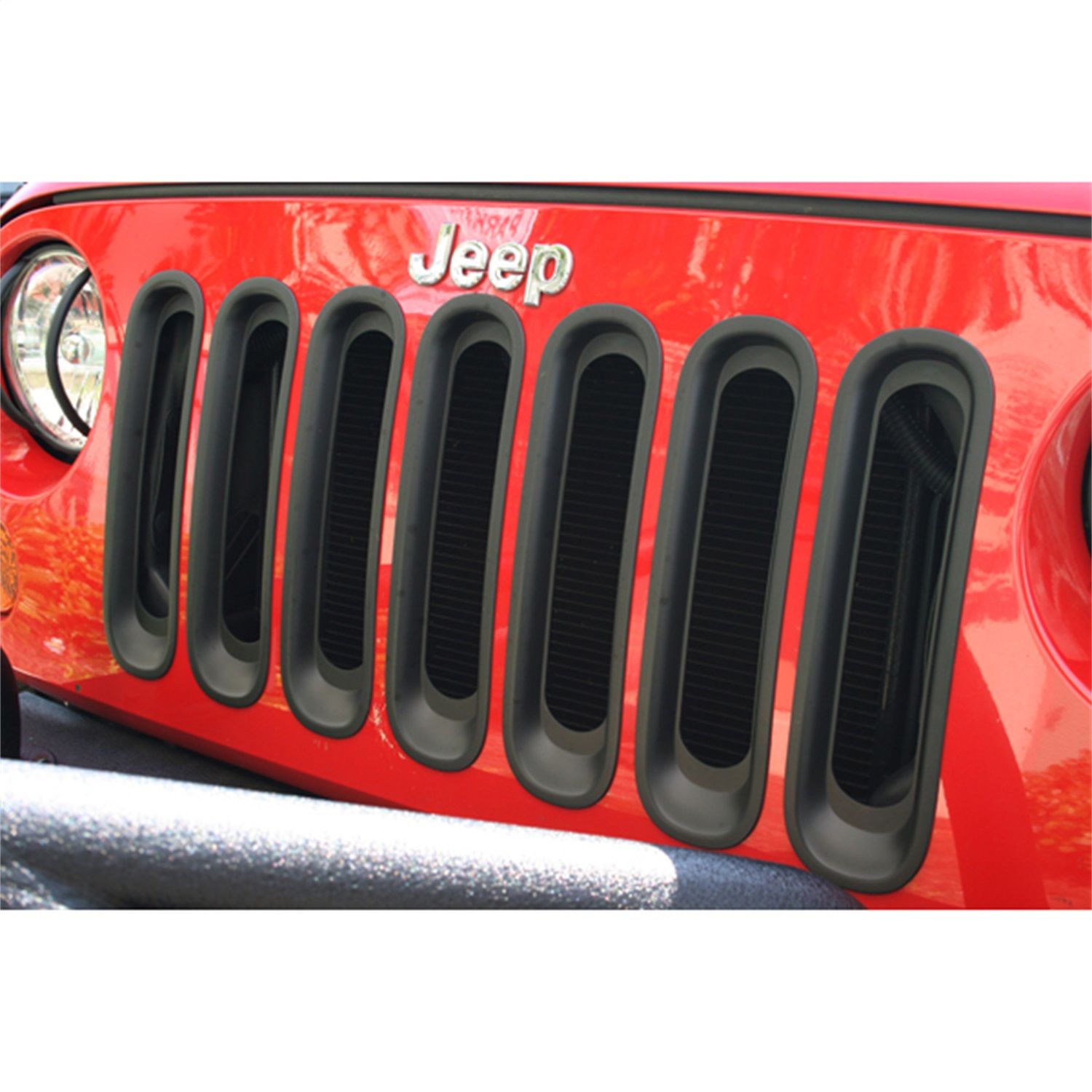 2017, 2016, 2015, 2014, 2013, 2012, 2011, 2010, 2009, 2008, 2007 Jeep Wrangler Grille
