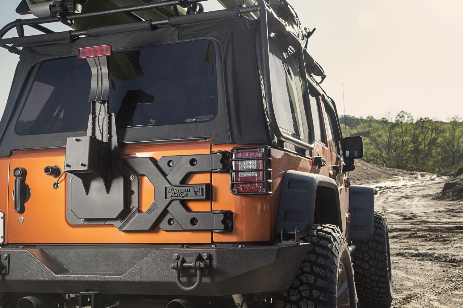 2017, 2016, 2015, 2014, 2013, 2012, 2011, 2010, 2009, 2008, 2007 Jeep Wrangler Spare Tire Carrier