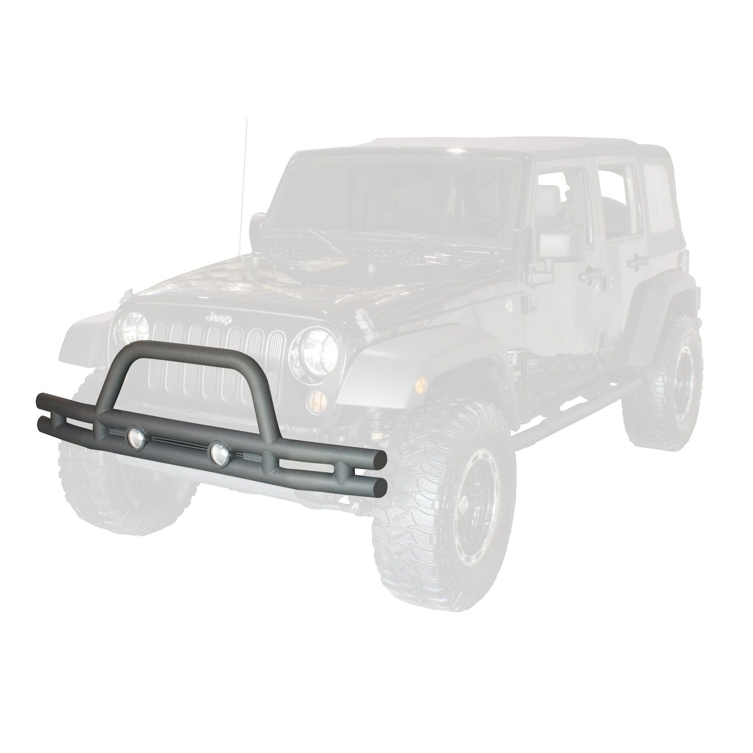 2017, 2016, 2015, 2014, 2013, 2012, 2011, 2010, 2009, 2008, 2007 Jeep Wrangler Bumper