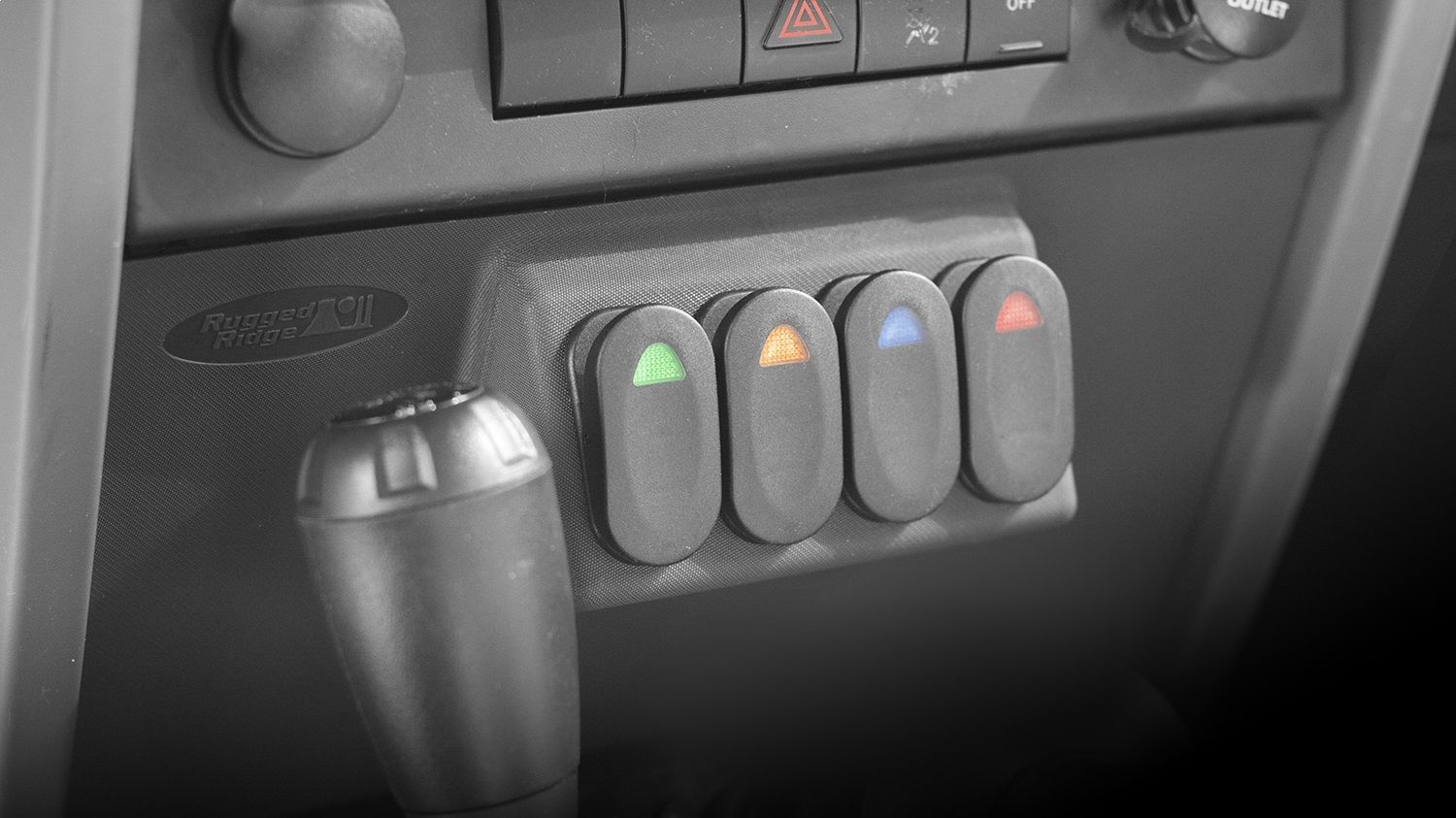 2010, 2009, 2008, 2007 Jeep Wrangler Toggle Switch