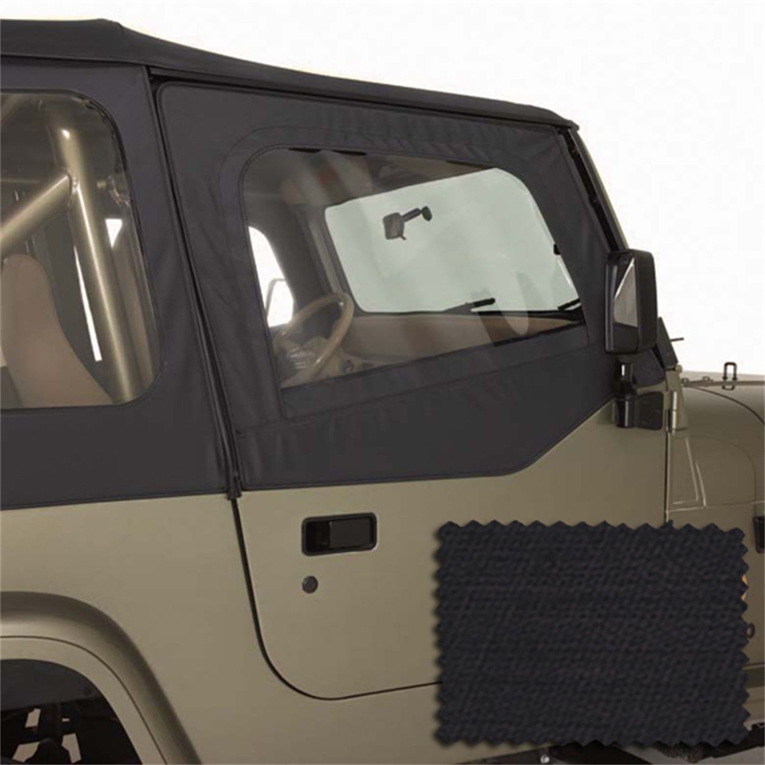 1995, 1994, 1993, 1992, 1991, 1990, 1989, 1988 Jeep Wrangler Door Skin Cloth