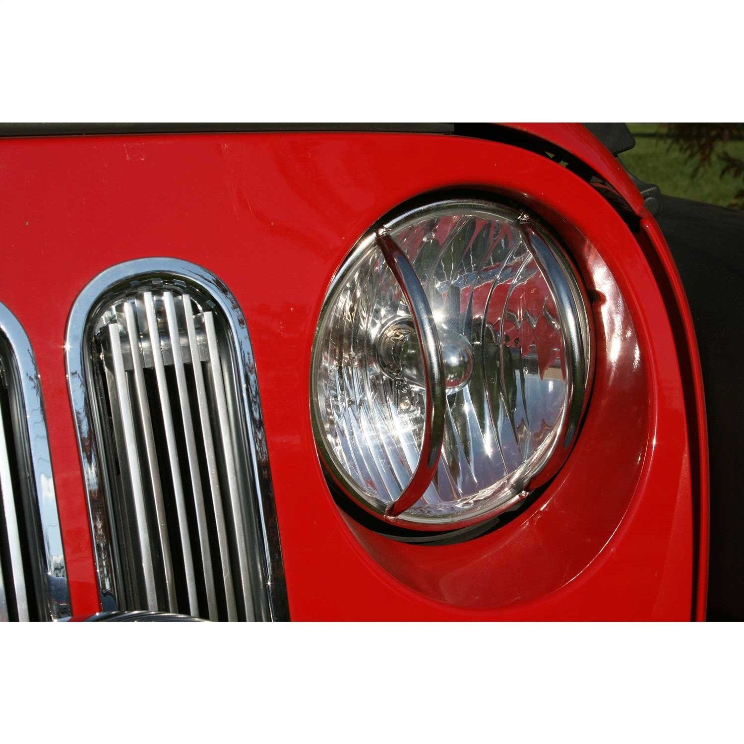 2017, 2016, 2015, 2014, 2013, 2012, 2011, 2010, 2009, 2008, 2007 Jeep Wrangler Headlight Guard