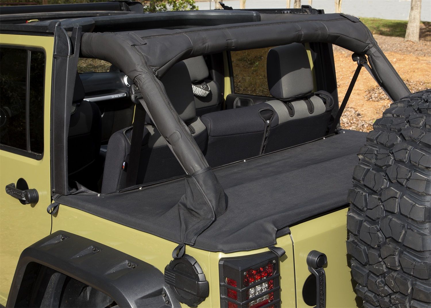 2017, 2016, 2015, 2014, 2013, 2012, 2011, 2010, 2009, 2008, 2007 Jeep Wrangler Tonneau Cover