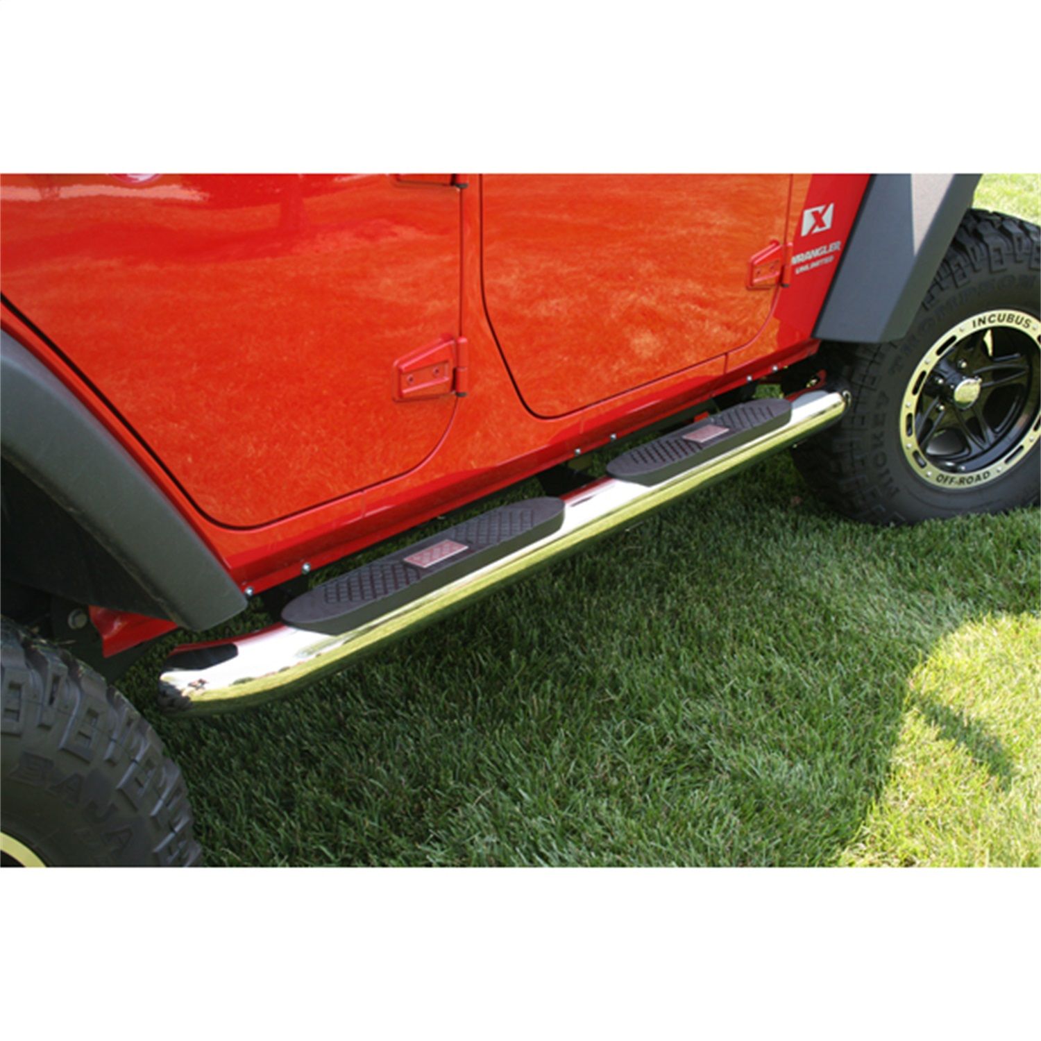 2017, 2016, 2015, 2014, 2013, 2012, 2011, 2010, 2009, 2008, 2007 Jeep Wrangler Step Nerf Bar