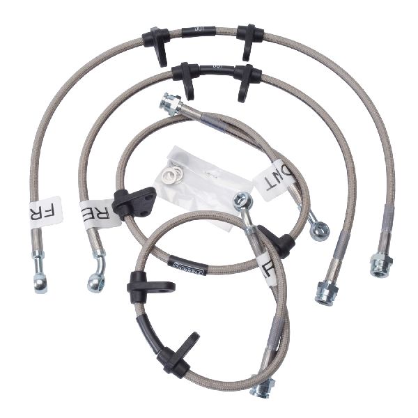 1990-1993 Acura Integra Brake Hydraulic Hose Kit - Front and Rear (Russell)
