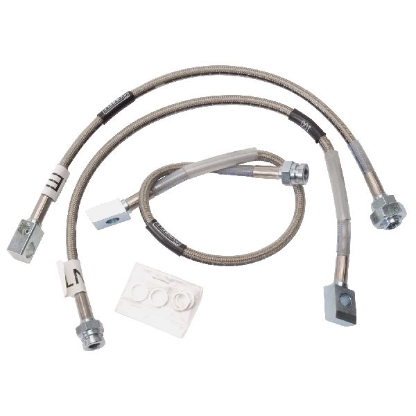 1988-2000 GMC K2500 Brake Hydraulic Hose Kit - Front and Rear (Russell)
