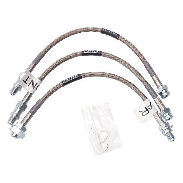 1967-1968 Pontiac Firebird Brake Hydraulic Hose Kit - Front and Rear (Russell)