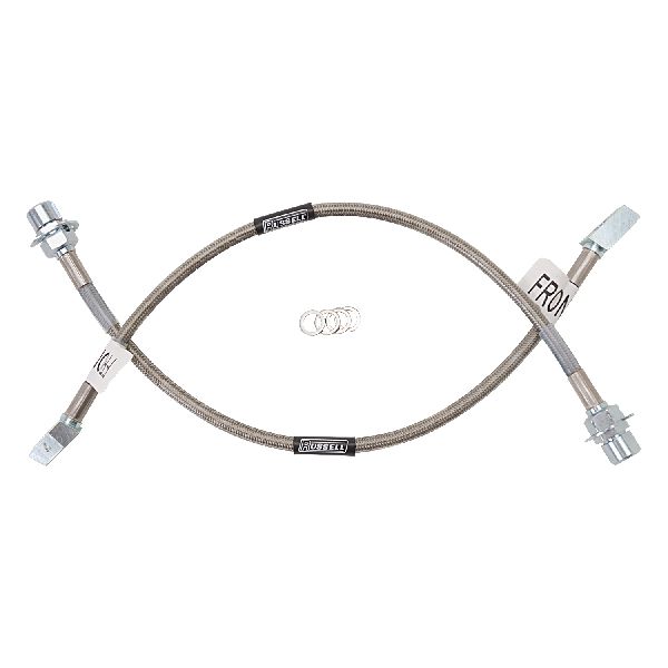 1996-2001 Ford Mustang Brake Hydraulic Hose Kit - Front (Russell)