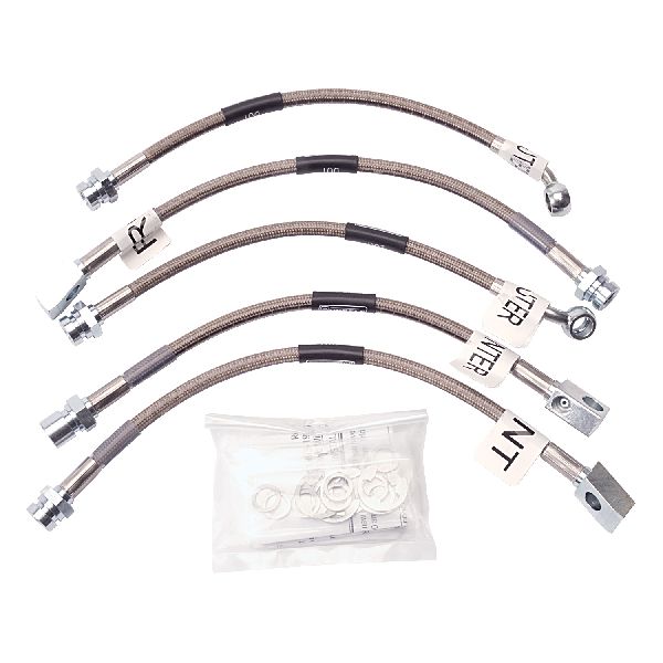 1993-1997 Pontiac Firebird Brake Hydraulic Hose Kit - Front and Rear (Russell)