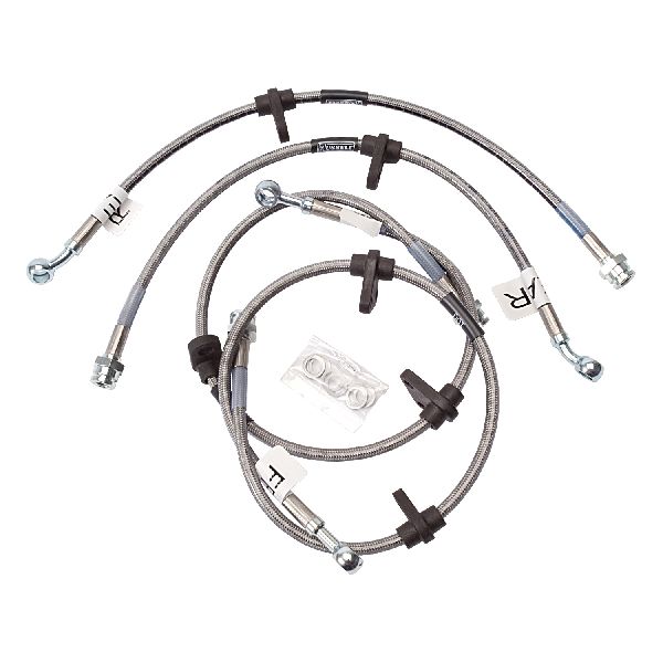 1992-1995 Honda Civic Brake Hydraulic Hose Kit - Front and Rear (Russell)
