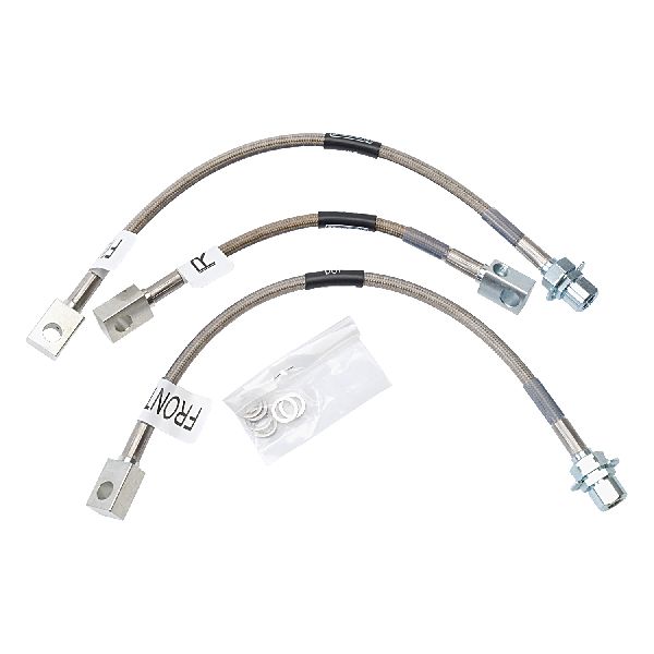1994-1995 Ford Mustang Brake Hydraulic Hose Kit - Front and Rear (Russell)