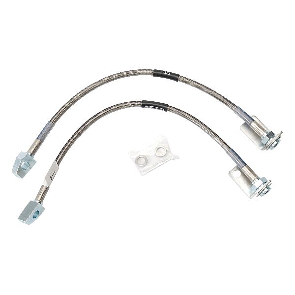 1971-1973 Ford Mustang Brake Hydraulic Hose Kit - Front (Russell)