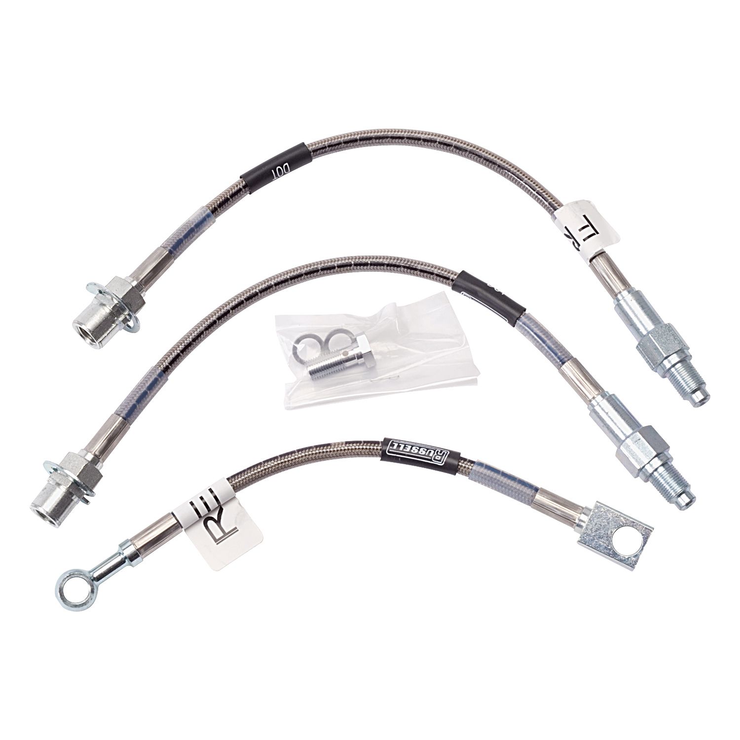 1986, 1985, 1984, 1983, 1982, 1981, 1980, 1979 Ford Mustang Brake Hydraulic Hose Kit