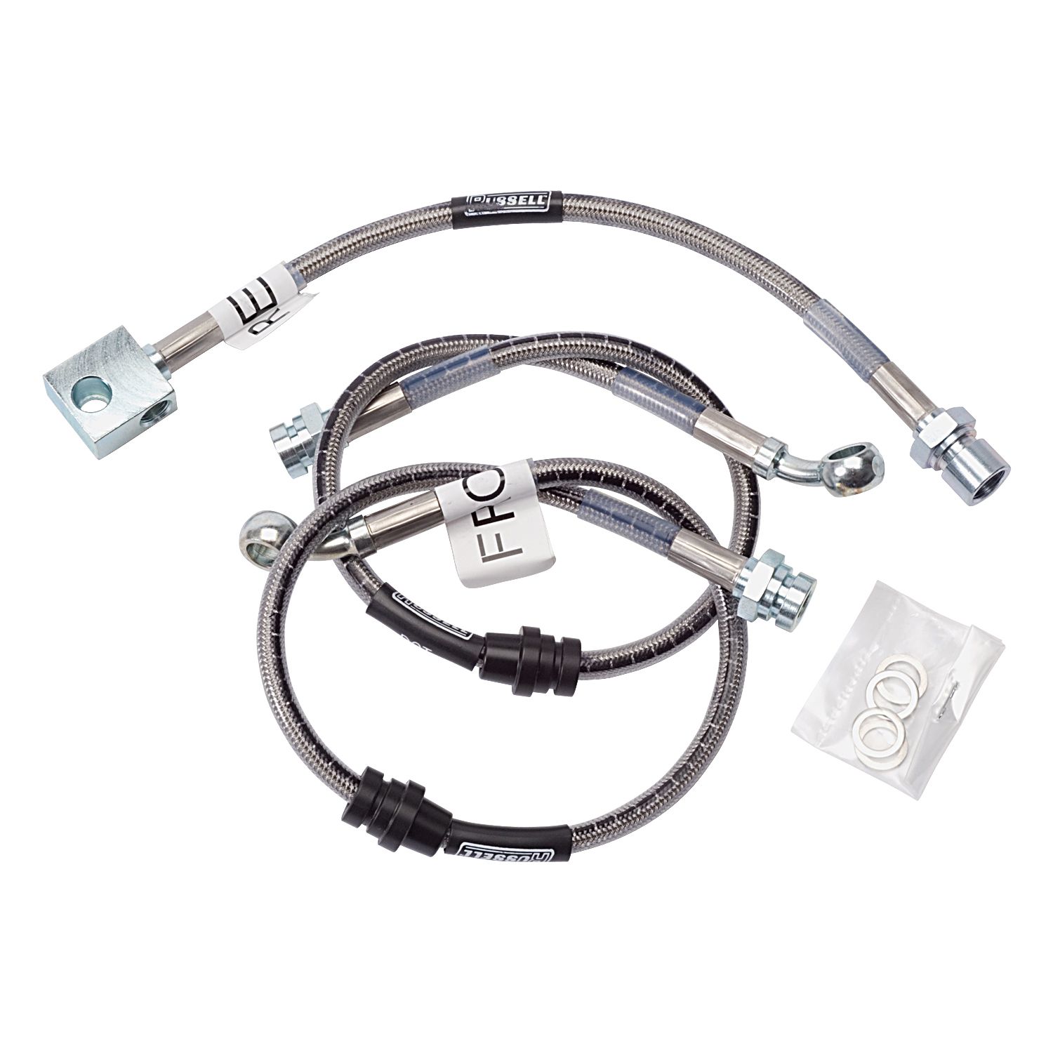 1992, 1991, 1990, 1989, 1988, 1987, 1986, 1985, 1984 Pontiac Firebird Brake Hydraulic Hose Kit