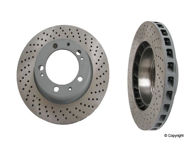 1986-1991 Porsche 928 Disc Brake Rotor - Front Right (Sebro)
