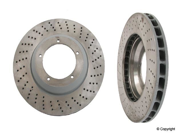 1984-1989 Porsche 911 Disc Brake Rotor - Front Right (Sebro)