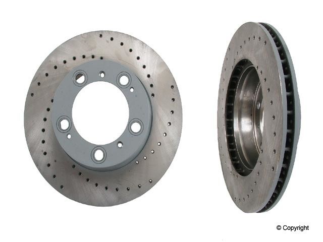 1997-2004 Porsche Boxster Disc Brake Rotor Set - Front (Sebro)