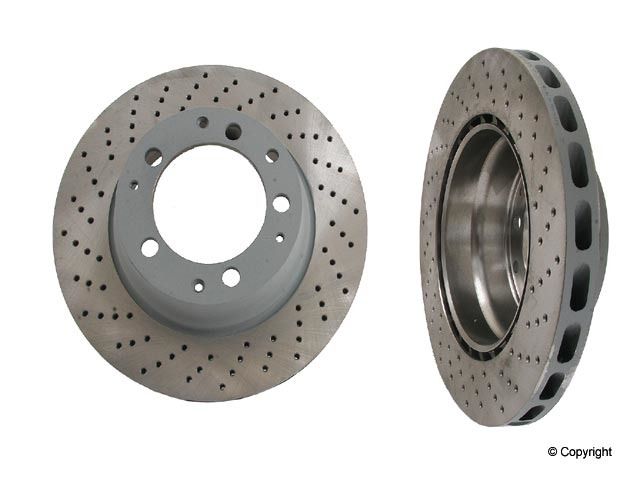 1984-1989 Porsche 911 Disc Brake Rotor - Rear Left (Sebro)