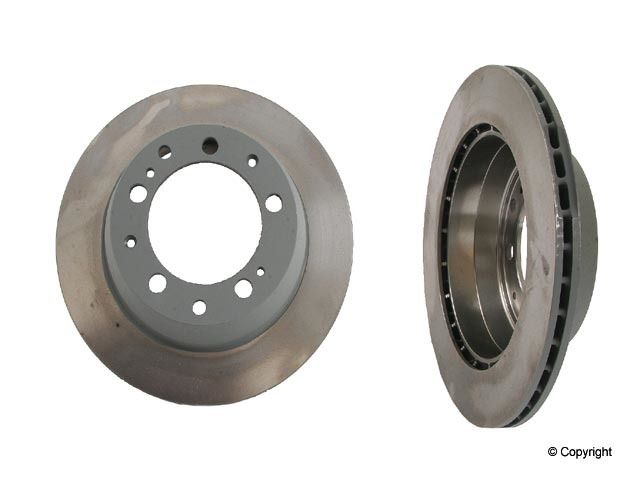 1979-1988 Porsche 924 Disc Brake Rotor - Rear (Sebro)