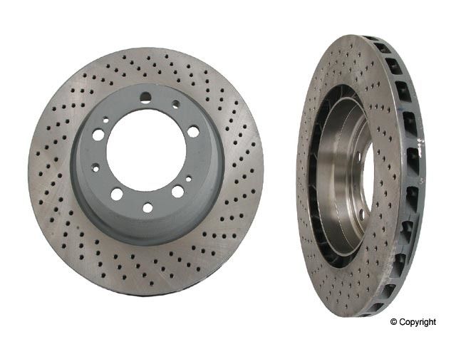 1996-1998 Porsche 911 Disc Brake Rotor - Rear Right (Sebro)
