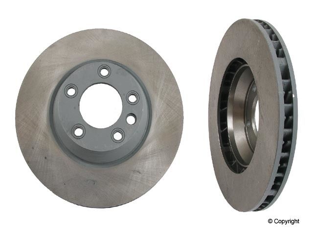 2007-2015 Audi Q7 Disc Brake Rotor - Front Left (Sebro)