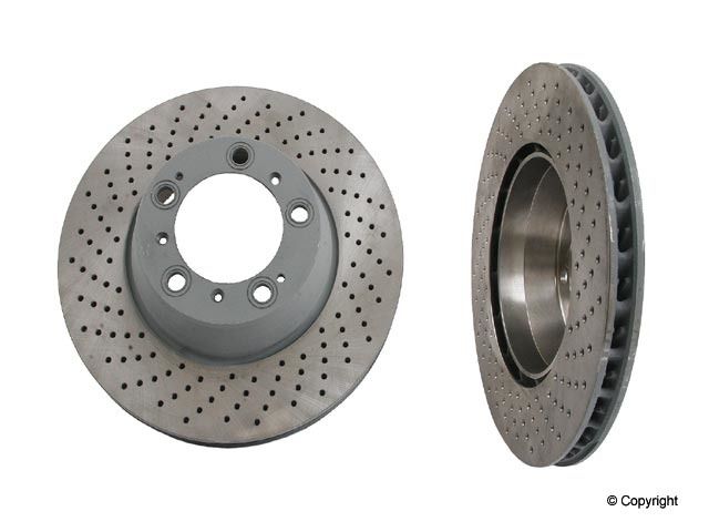 2001-2016 Porsche 911 Disc Brake Rotor - Rear Left (Sebro)