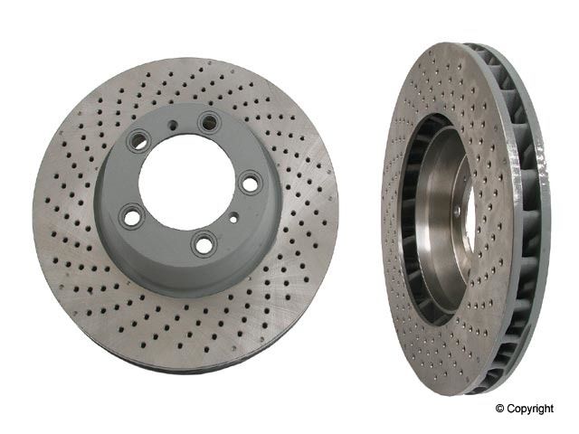 2001-2012 Porsche 911 Disc Brake Rotor - Front Left (Sebro)