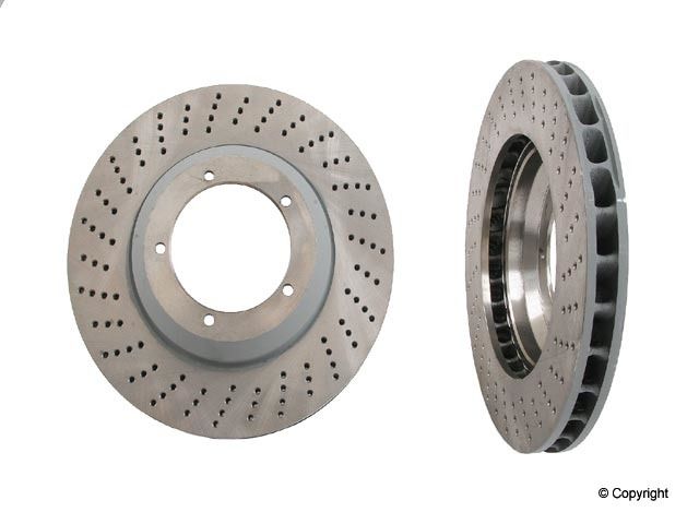 1984-1989 Porsche 911 Disc Brake Rotor - Front Left (Sebro)