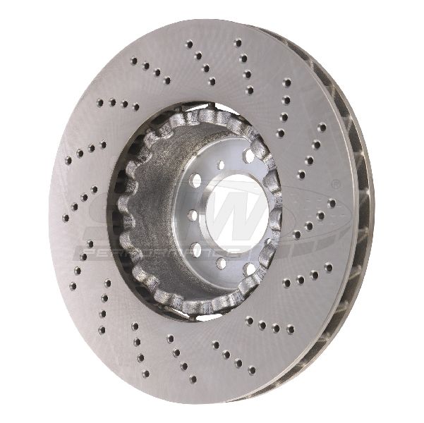 2006-2010 BMW M5 Disc Brake Rotor - Front Left (SHW Performance)