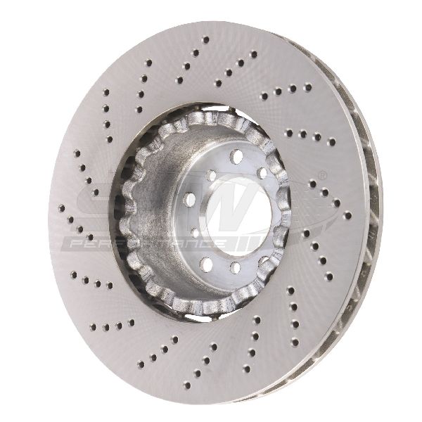 2006-2010 BMW M5 Disc Brake Rotor - Front Right (SHW Performance)
