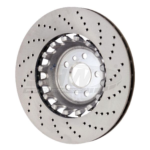 2020-2021 BMW X6 Disc Brake Rotor - Rear Left (SHW Performance)