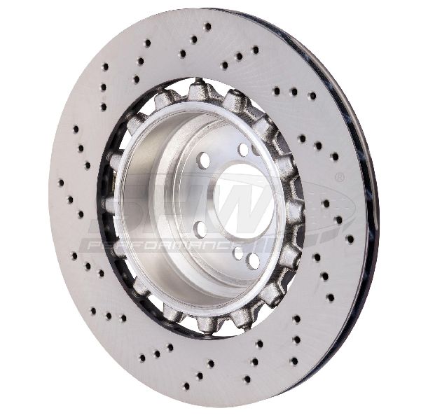 2015-2019 BMW X6 Disc Brake Rotor - Rear Right (SHW Performance)