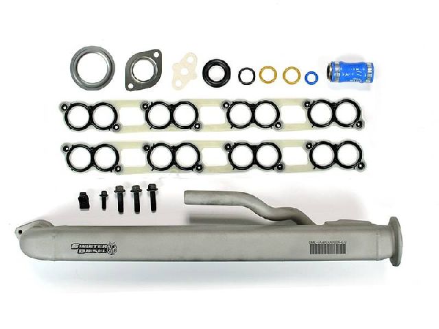 2004-2005 Ford Excursion Exhaust Gas Recirculation (EGR) Cooler (Sinister Diesel)