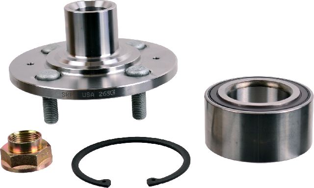 2009-2014 Honda Fit Wheel Bearing and Hub Assembly Repair Kit - Front (SKF)